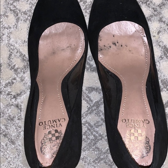 Black suede heels - Picture 5 of 6